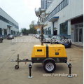 Trolley mounted light tower(3000w, 4000w, 5000w metal halide floodlights)